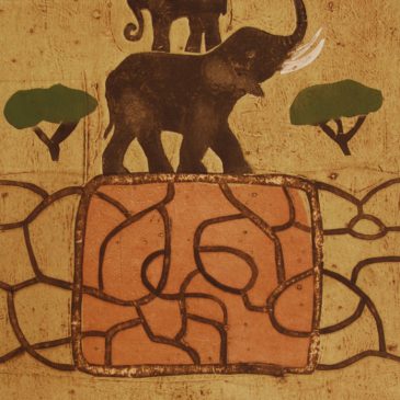Aino Myllykangas ”Elefanter”
