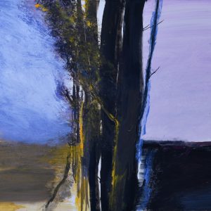 Jan Stenvinkel, "Häcken - vindars vägg", olja, h/b 89x115 cm, 22 000 kr